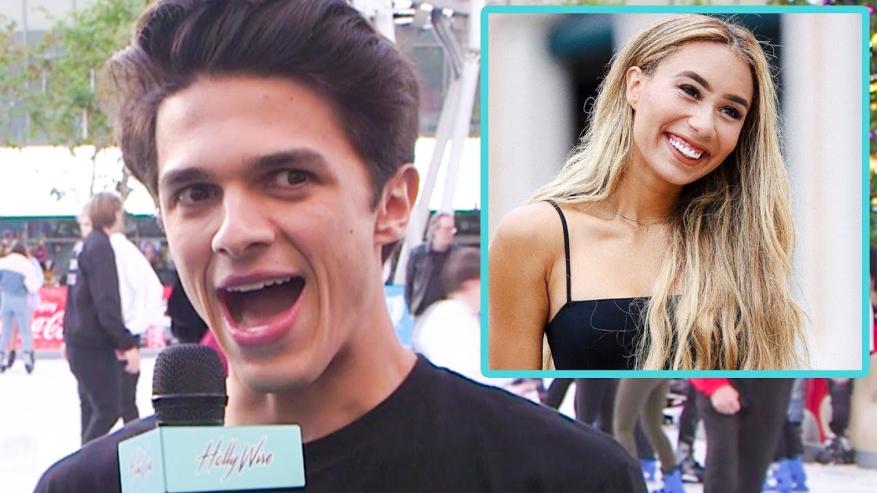 Brent Rivera Is Planning His Mistletoe Kiss With Eva Gutowski | Hollywire