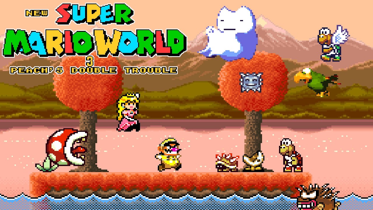 New Super Mario World 3 Peach's Double Trouble #02 - World 2