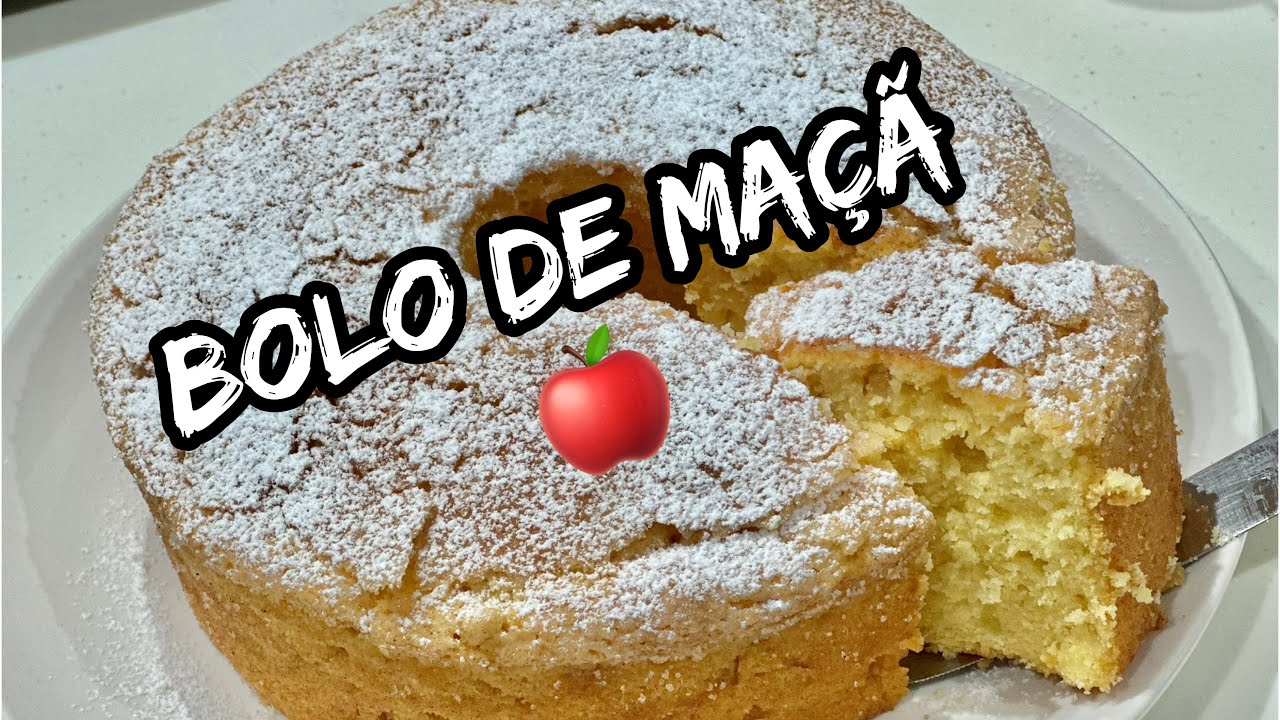 Tem maça? Vamos fazer Bolo de maçã 🍎 !