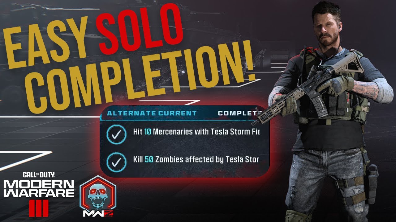 EASY Tier 2 Alternate Current Mission Completion for Act 3 | Call of Duty MW3 Zombies