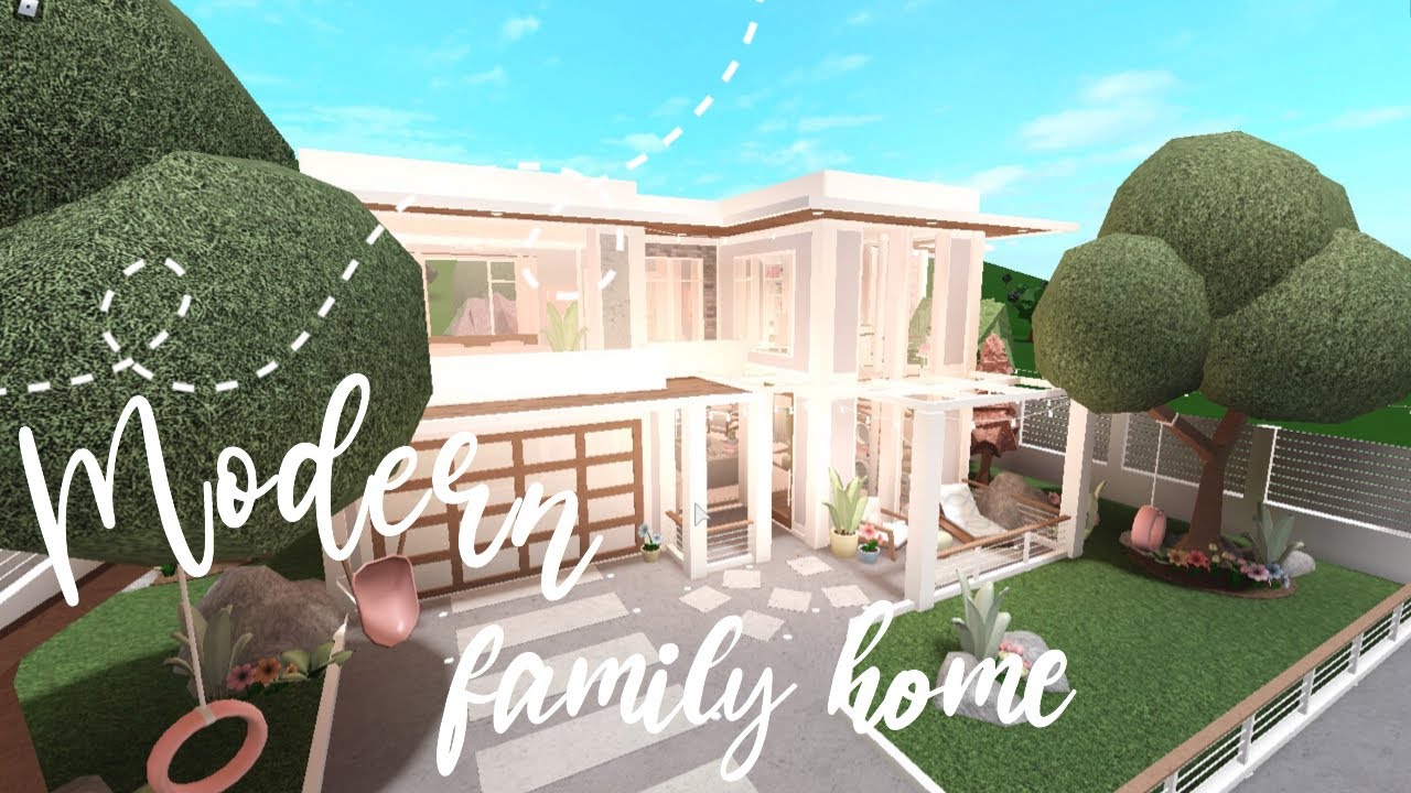 BLOXBURG| Modern Roleplay House | House Build