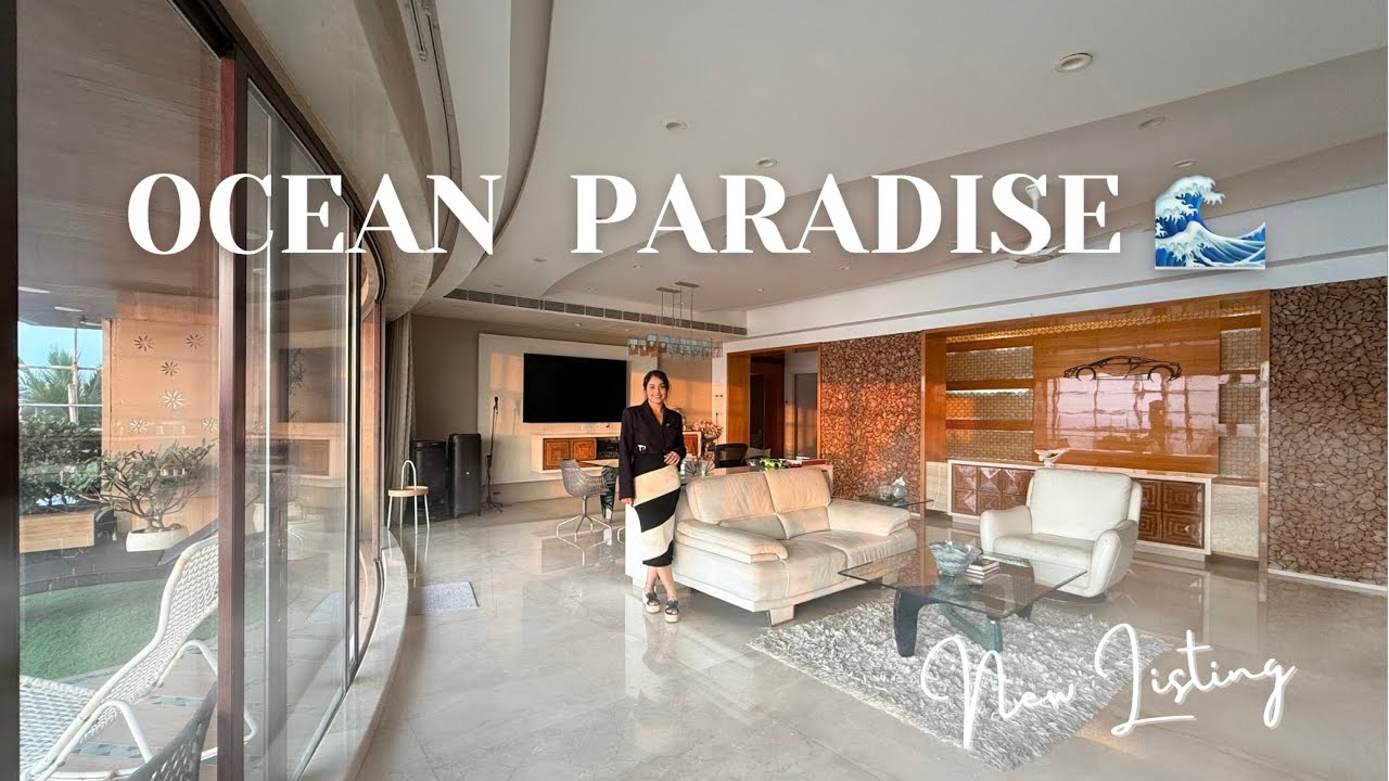 Exclusive Sea-Facing Apartment in Juhu with spacious 4 Bedrooms 🌊