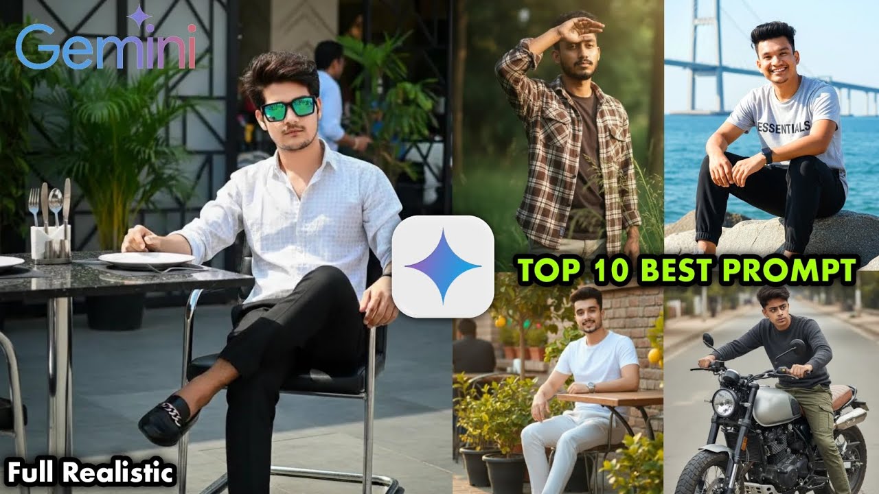 Top 10 Trending Gemini AI Prompt | Google Gemini Trending Photo Prompt
