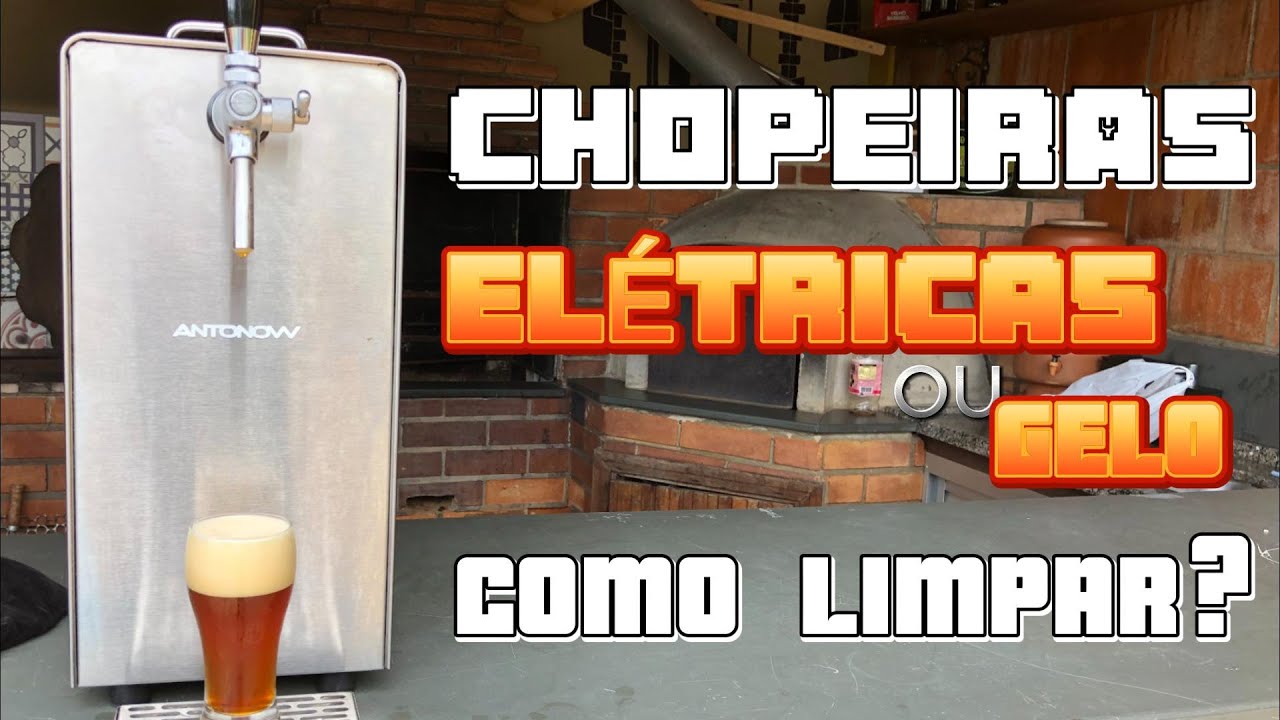 Como limpar a Chopeira Elétrica Minia Antonow ou Chopeira a gelo