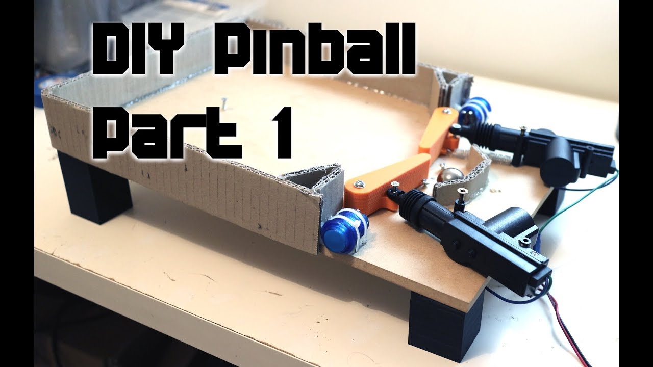 DIY Pinball Part 1 - Flippers