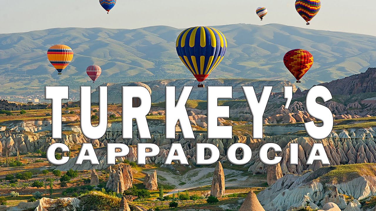 TURKEY'S CAPPADOCIA AERIAL VIEW