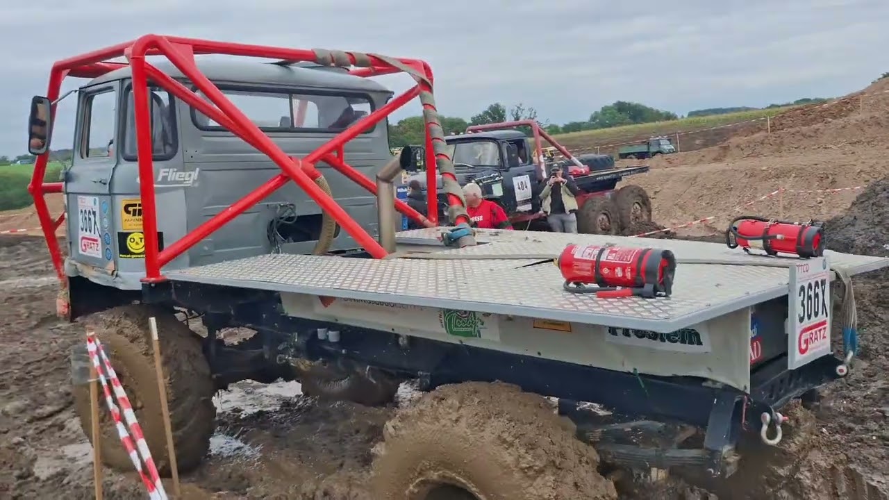 TRUCK TRIAL GERA 2025 Tongrube Kleinaga Teil 3 Klasse S3 4×4