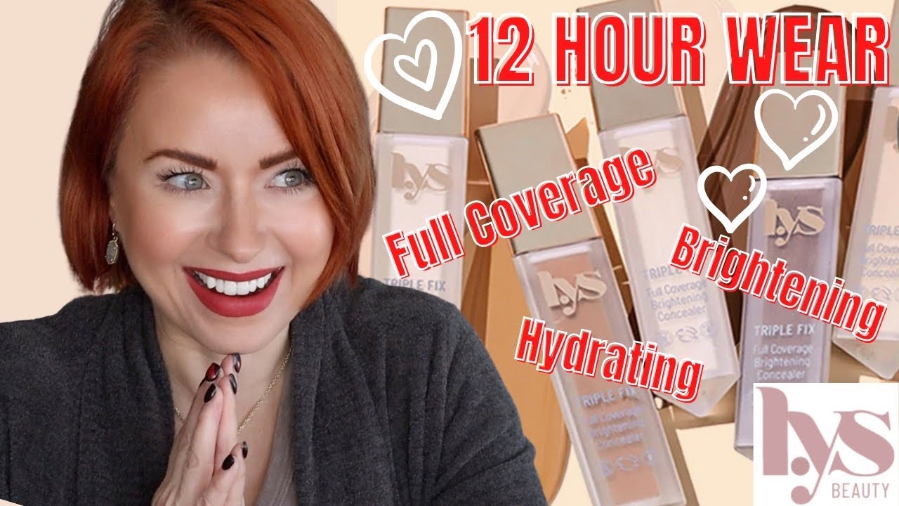 NEW LYS Beauty Triple Fix Full Coverage Brightening Concealer Review | Steff's Beauty Stash