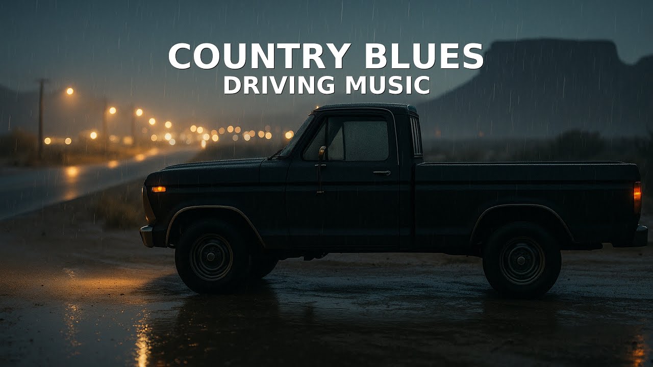 Gravel Road &mdash; 1-Hour Driving Blues (Night Drive Country)