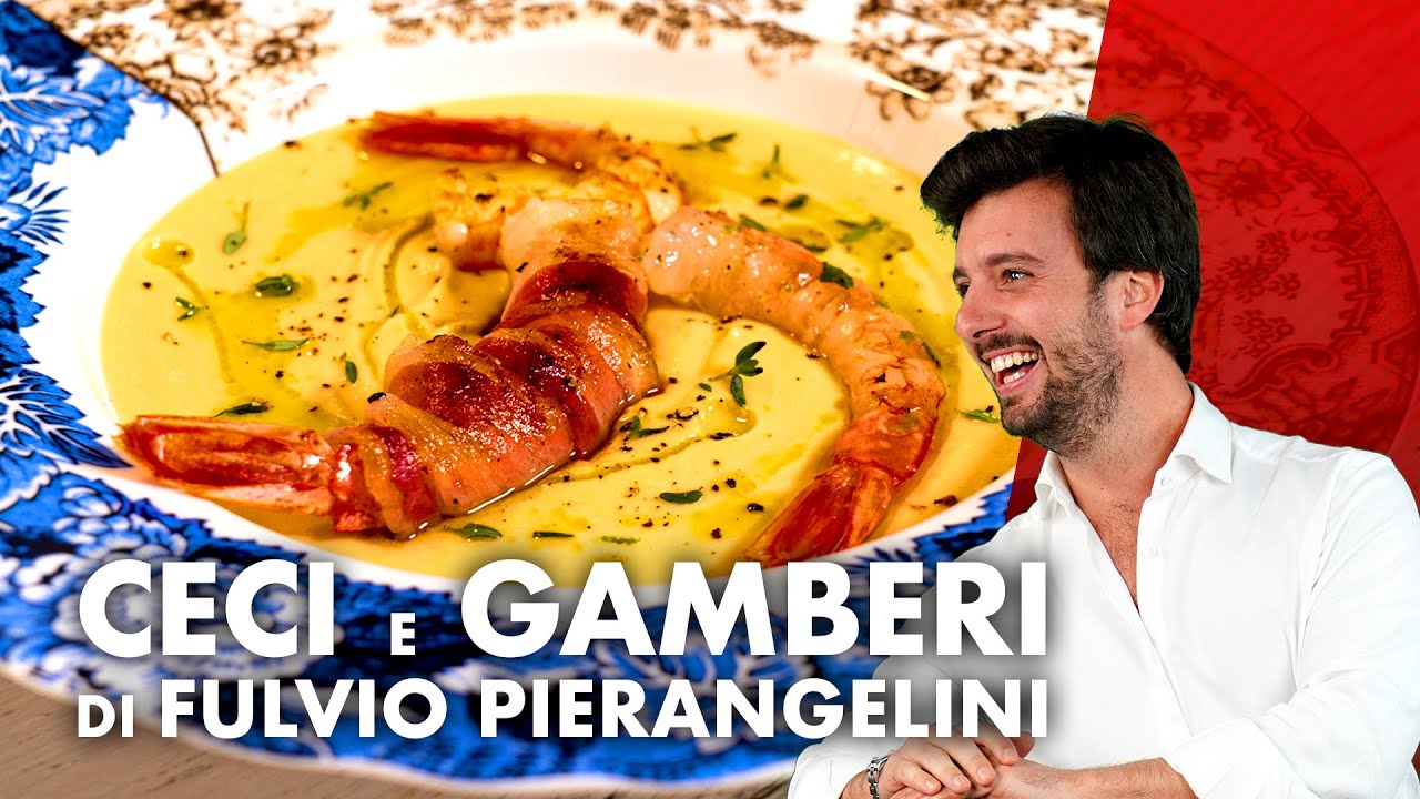 Ceci e gamberi di Fulvio Pierangelini *CUCINA STELLATA*
