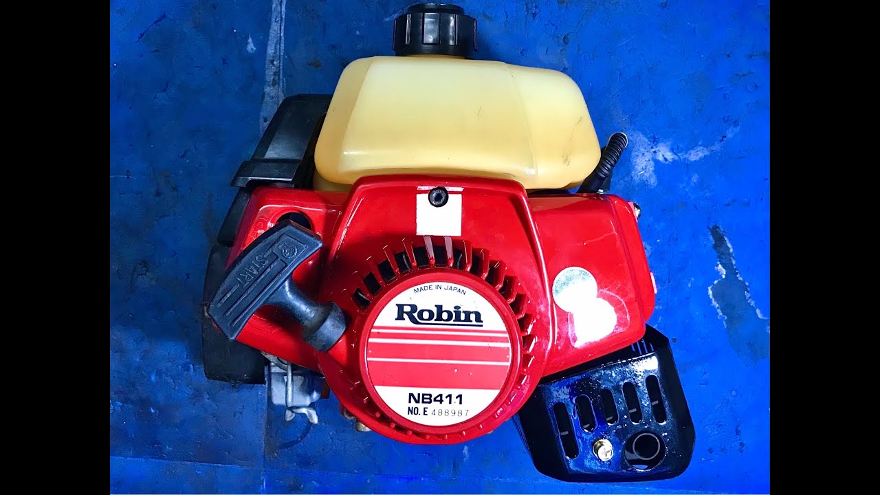 โรบิ้น NB 411 แท้  Robin  2-Stroke Engine Restoring Lawn Mower