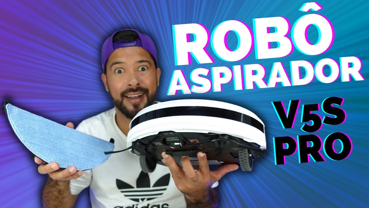 ROBÔ ASPIRADOR BBB, bom bonito e BARATO! ( iLife v5s pro )