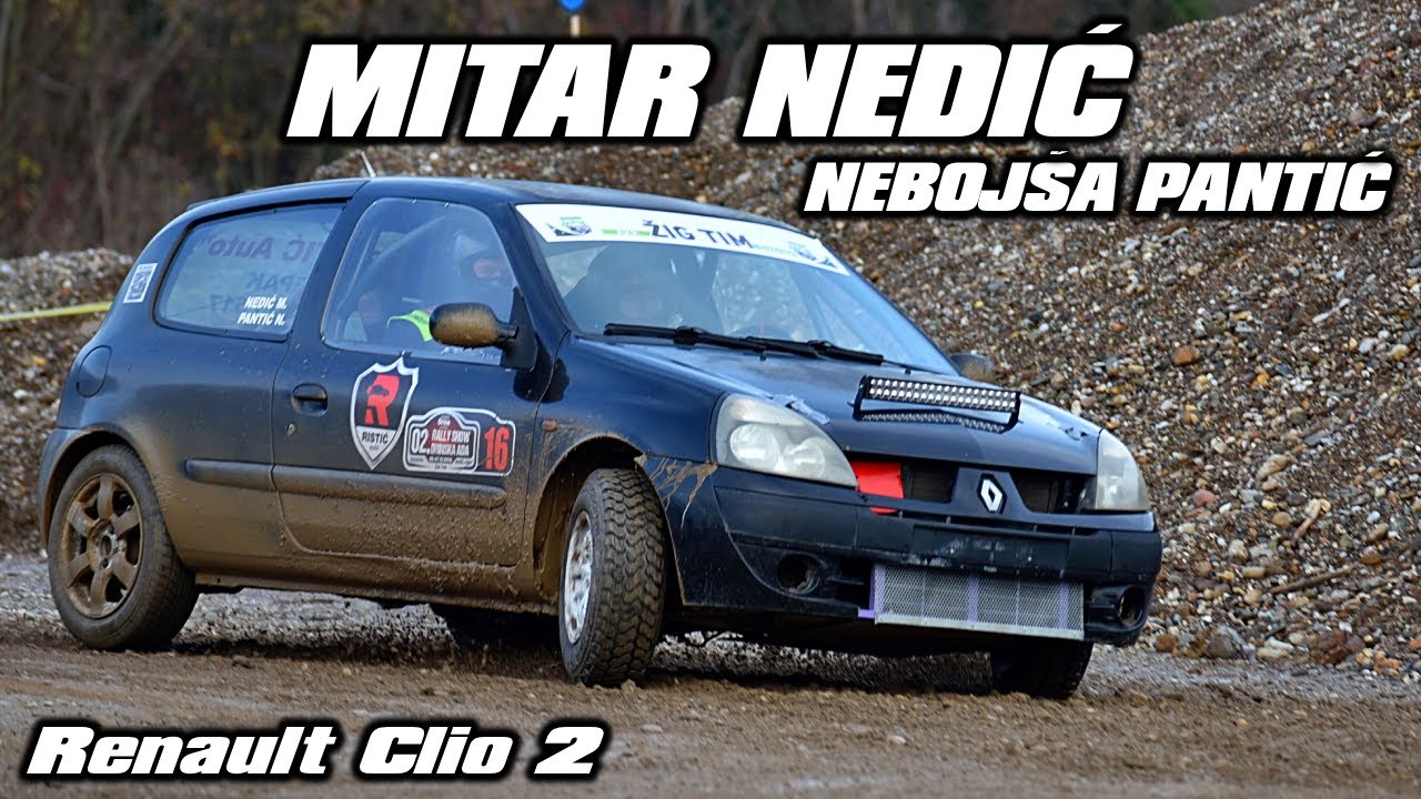 Mitar Nedic / Nebojsa Pantic - 2. Rally Show Drinska Ada 2025 - Renault Clio