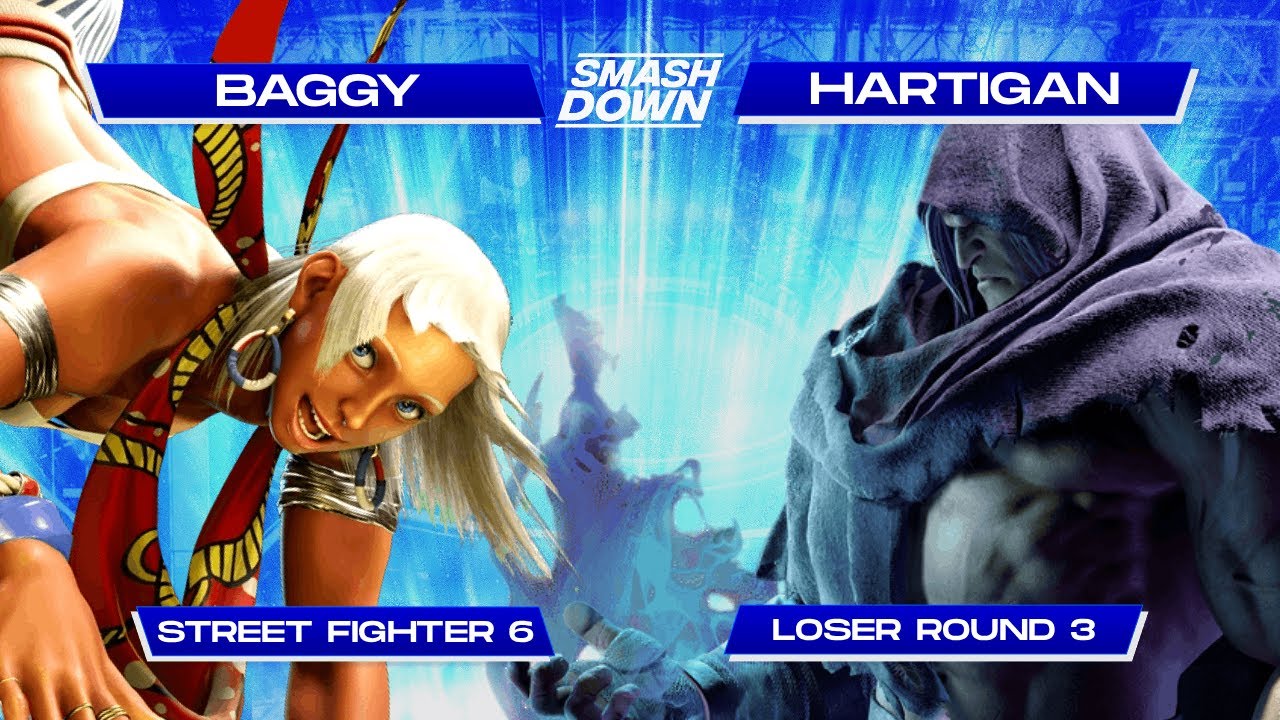 SMASHDOWN DOUBLE OR NOTHING - Baggy (Elena) Vs. Hartigan (M. Bison)- Loser Round 3 - SF6