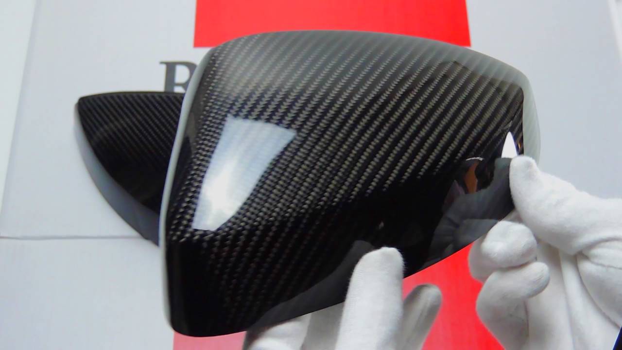 AUDI A3/S3/RS3 Carbon Fibre Mirror Covers (Full replacements)