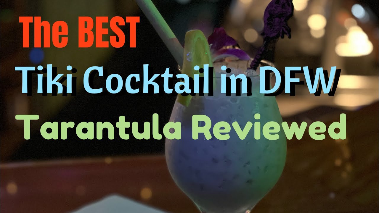 Exploring the Tarantula tiki bar in Fort Worth Texas.