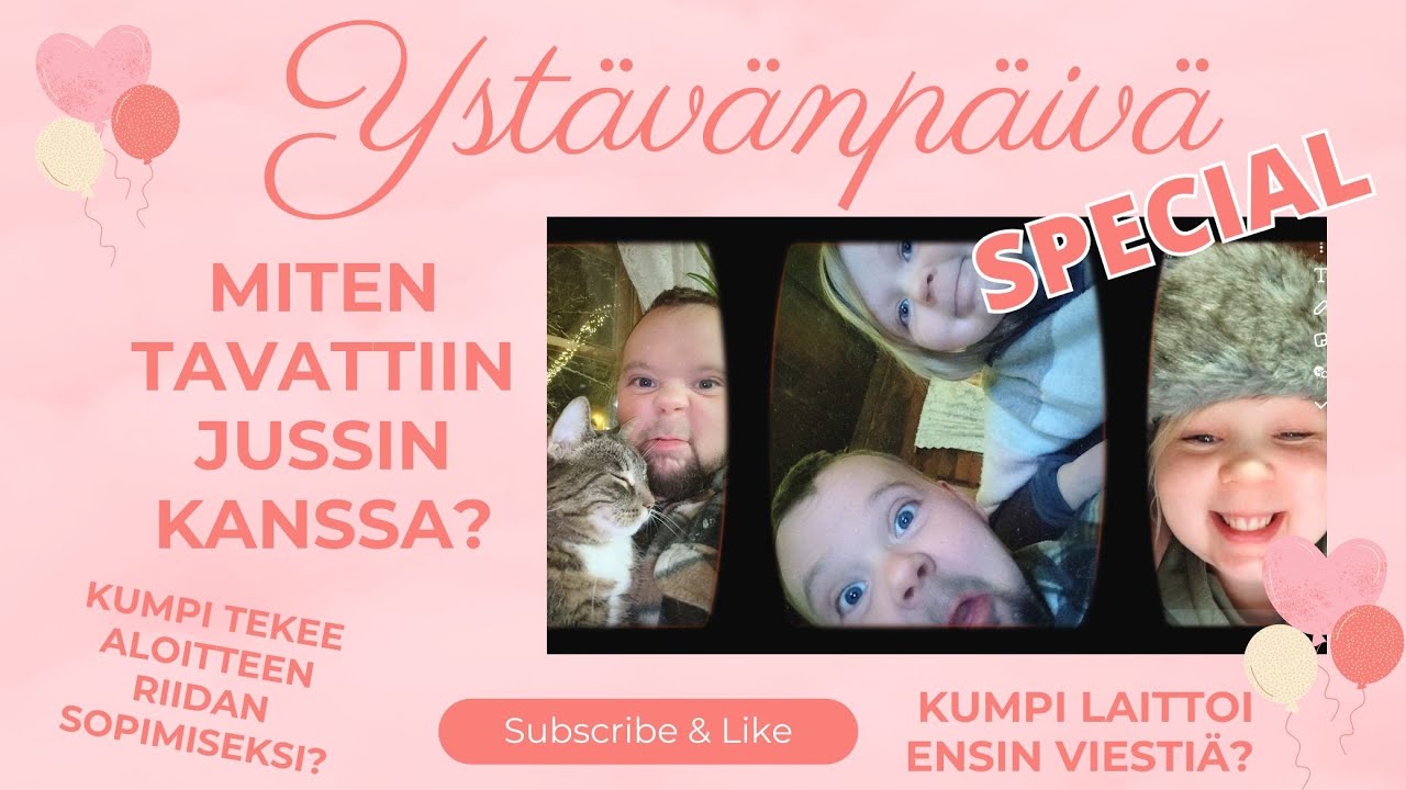 YSTÄVÄNPÄIVÄ SPECIAL - Kumpi on aina oikeassa?/ Kumpi ehdotti ensitapaamista?