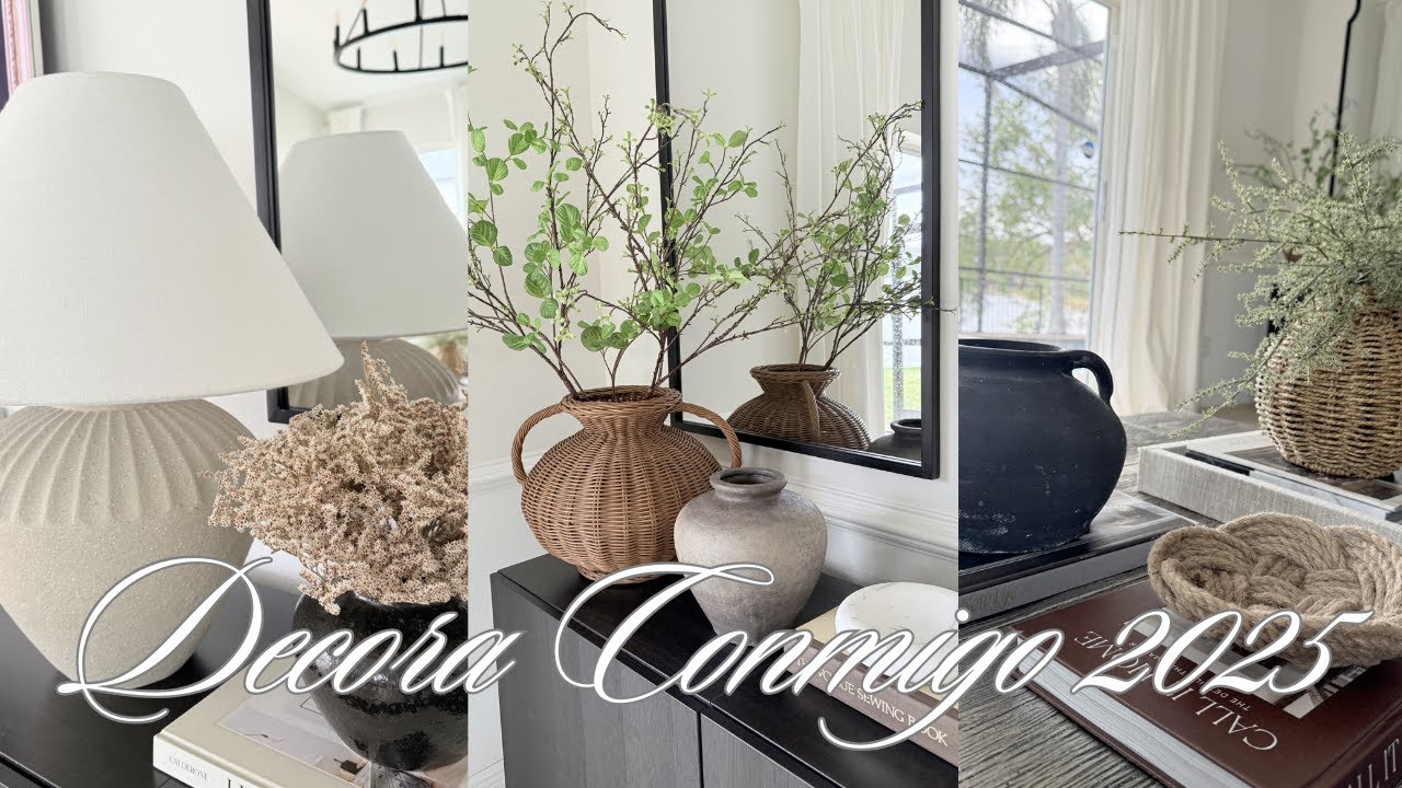 Decora Conmigo 2025: Casa Neutral con DIY High-End Dupes de Diseñador | Fácil + Económico