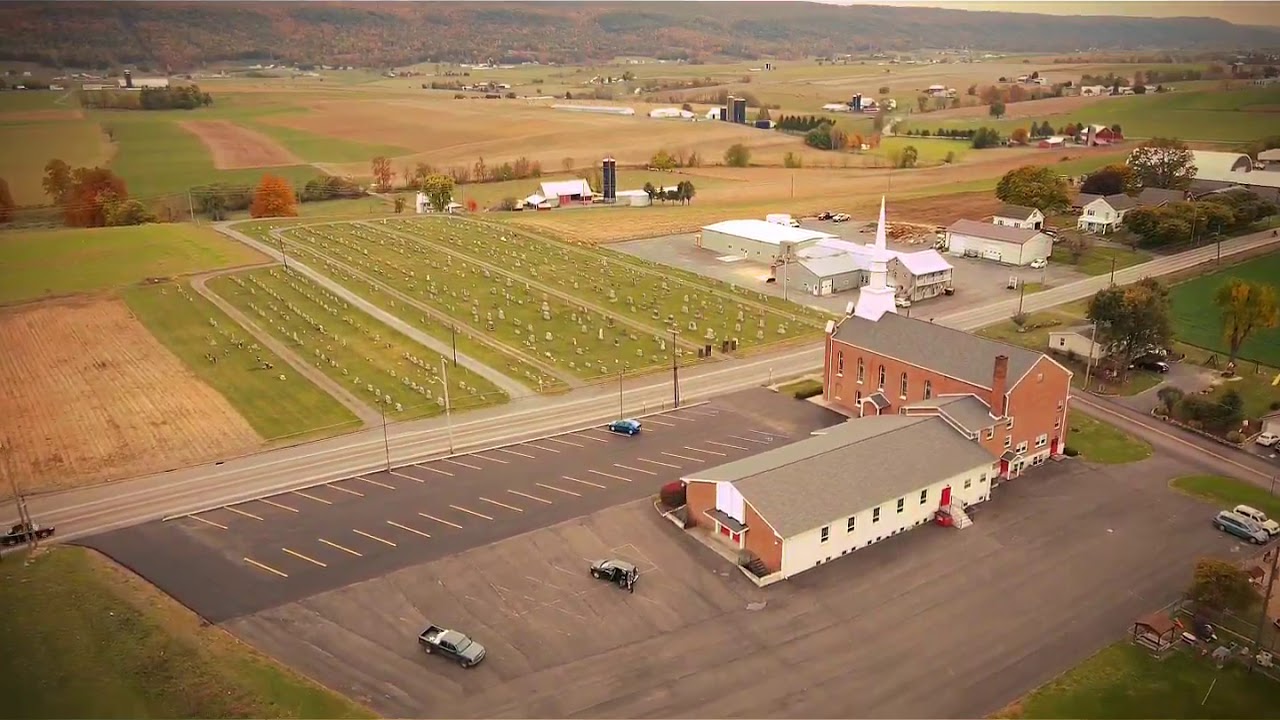 Amish Farmland from Above  Stunning Drone Footage of Lancaster County