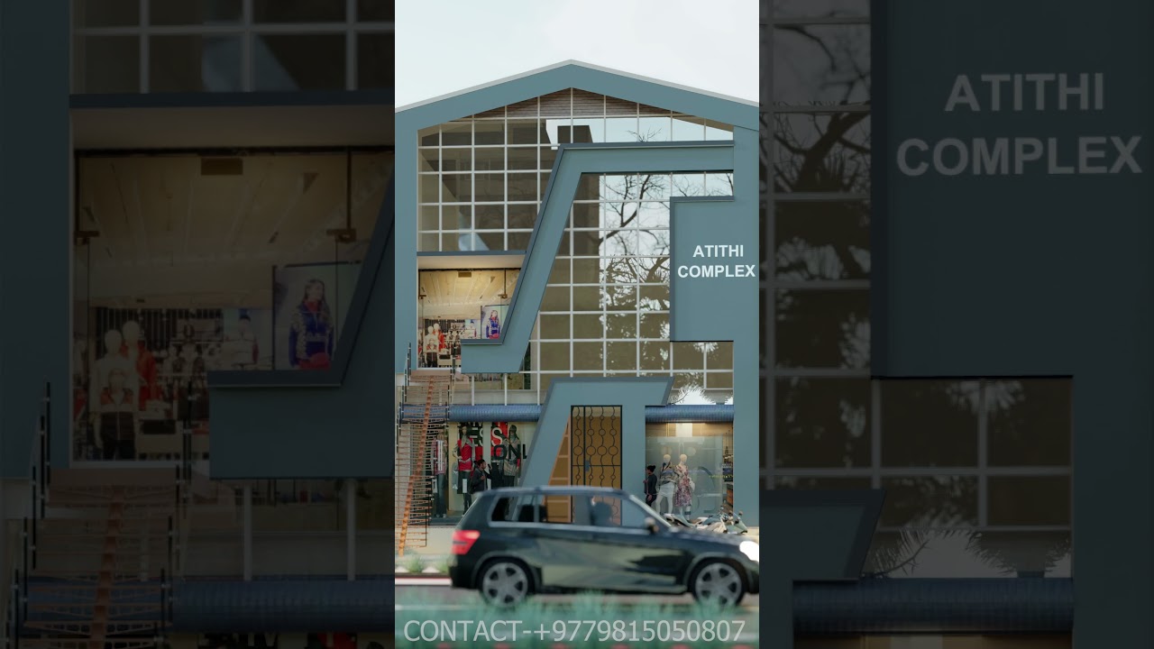 Modern complex design in Nepal. #complexdesign #homedesign