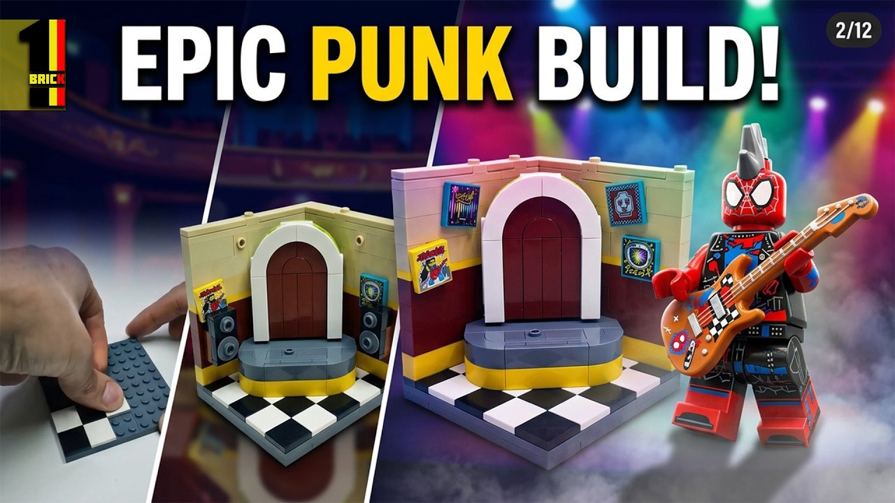 LEGO Spider-Verse Diorama | Part 2/12 | Hobie Brown Spider-Punk