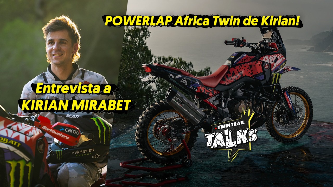 ¡Kirian Mirabet en directo! Powerlap con su Africa Twin, y alguna cosa más...