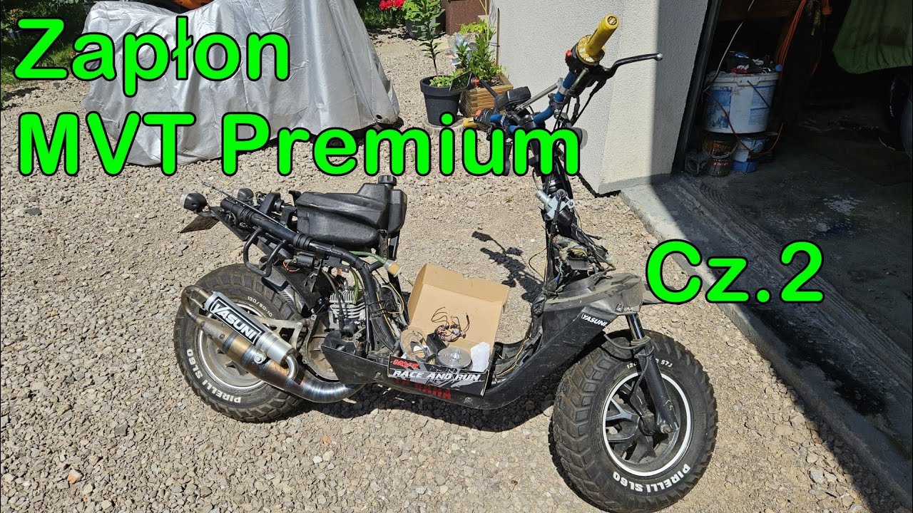 MBK Booster - zapłon MVT Premium - cz.2