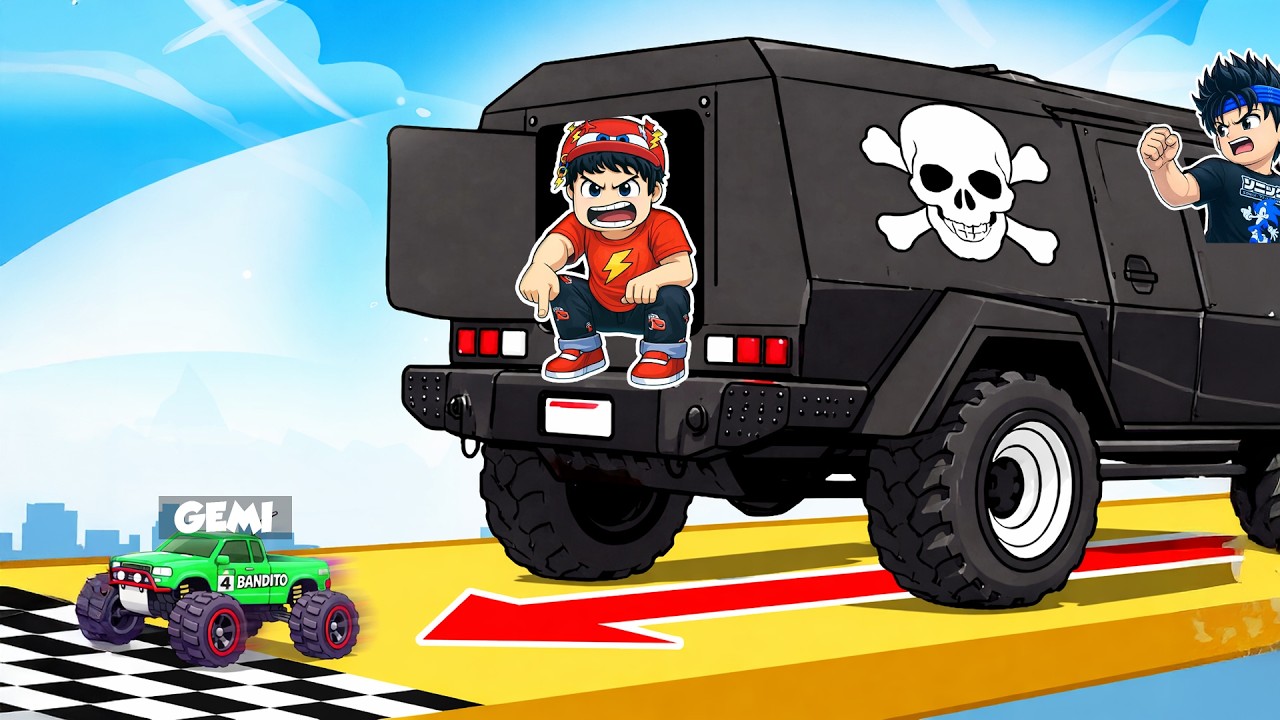 Utiliser la PLUS PETITE VOITURE dans une COURSE GTA 5…
