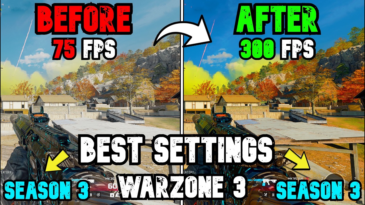 Лучшие настройки ПК для Warzone в 3 сезоне! (Оптимизация FPS и видимости)
