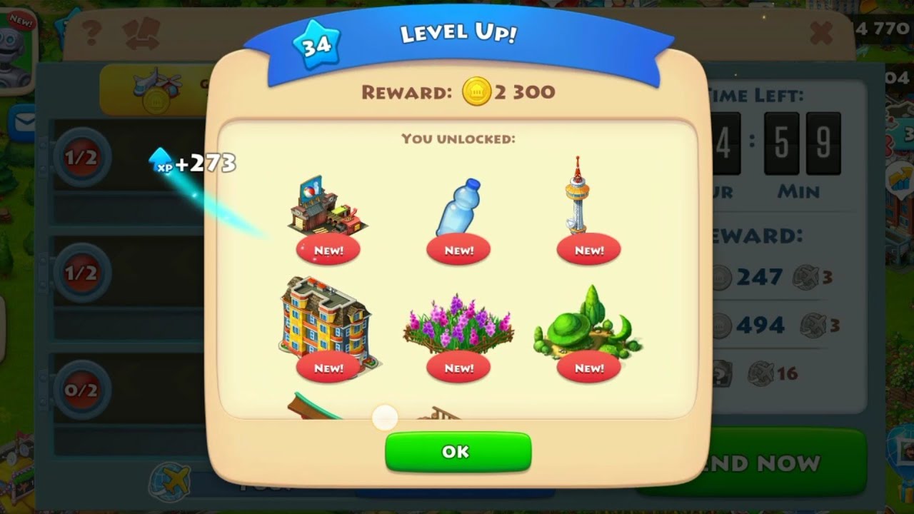 Township LEVEL 34 gameplay