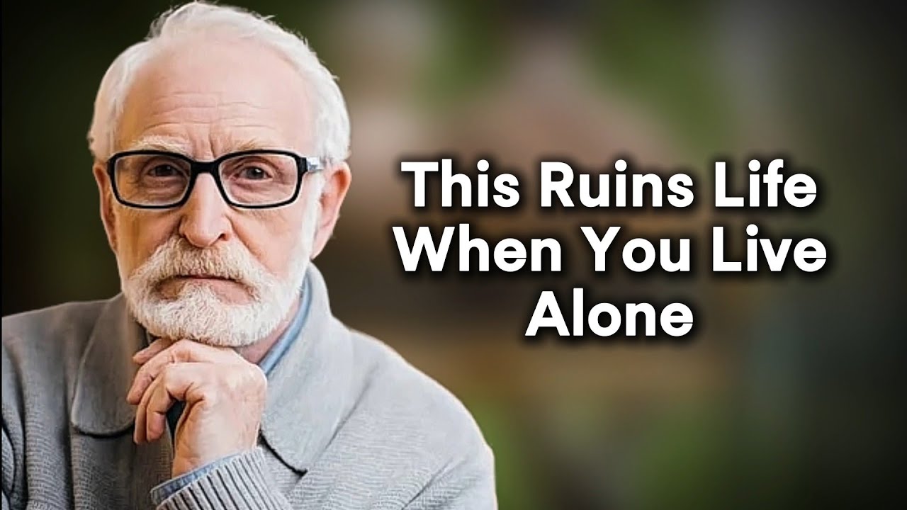 20 Things to Avoid When LIVING ALONE as an Older person