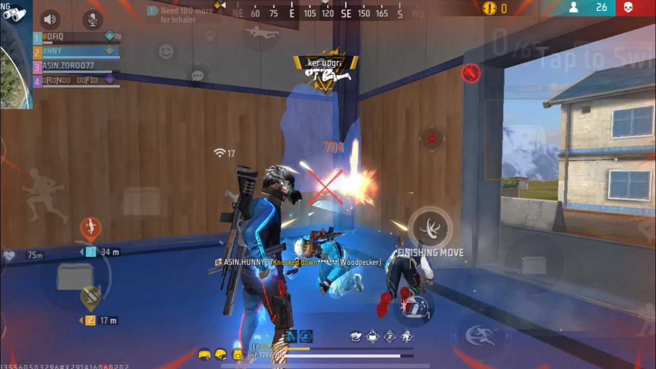 Free Fire Tournament Highlights🏆 Unstoppable The Best Rusher🐺!!