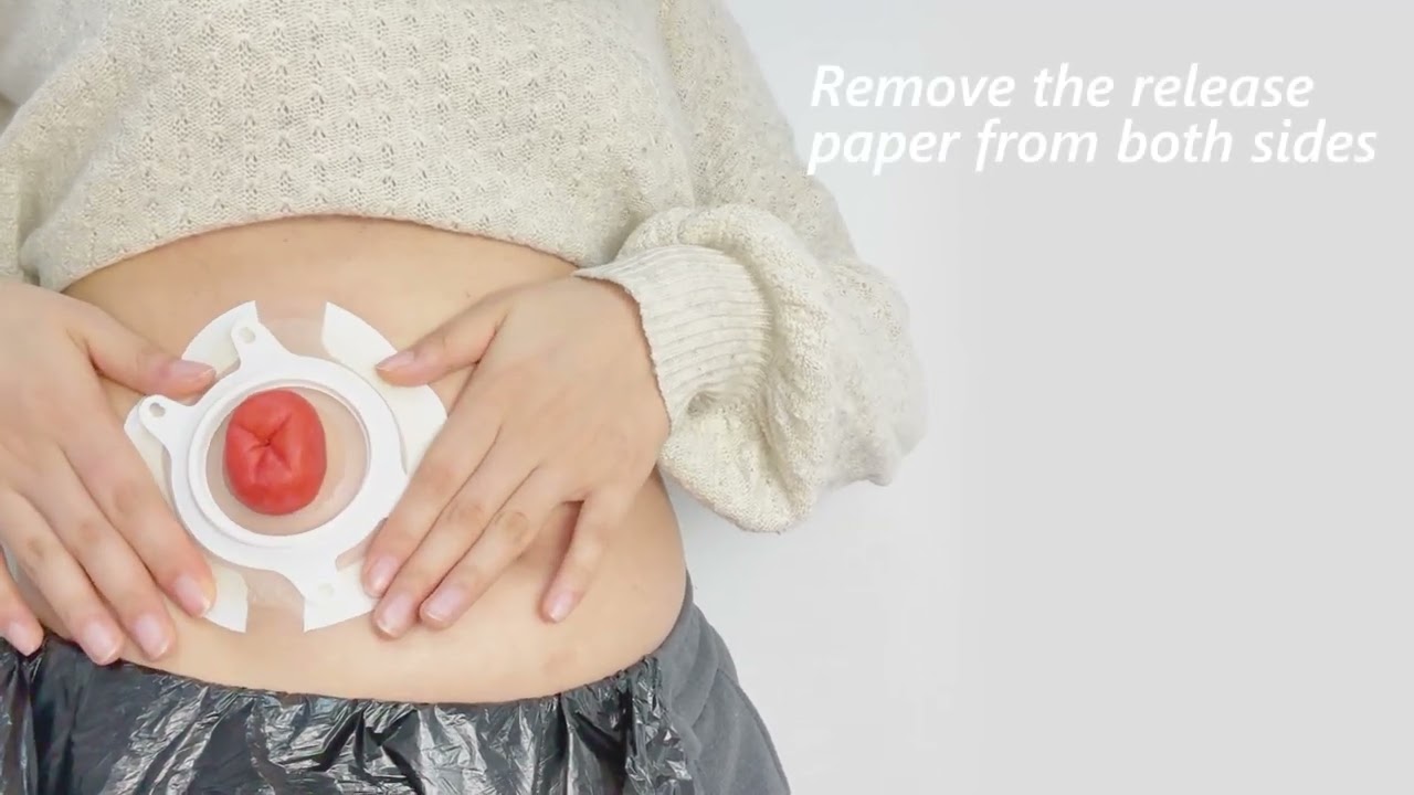 Joylora Series 2-Piece Drainable Pouch How To Use#zodelo #JoyloraSeries #ostomybag #ostomycare #b2b