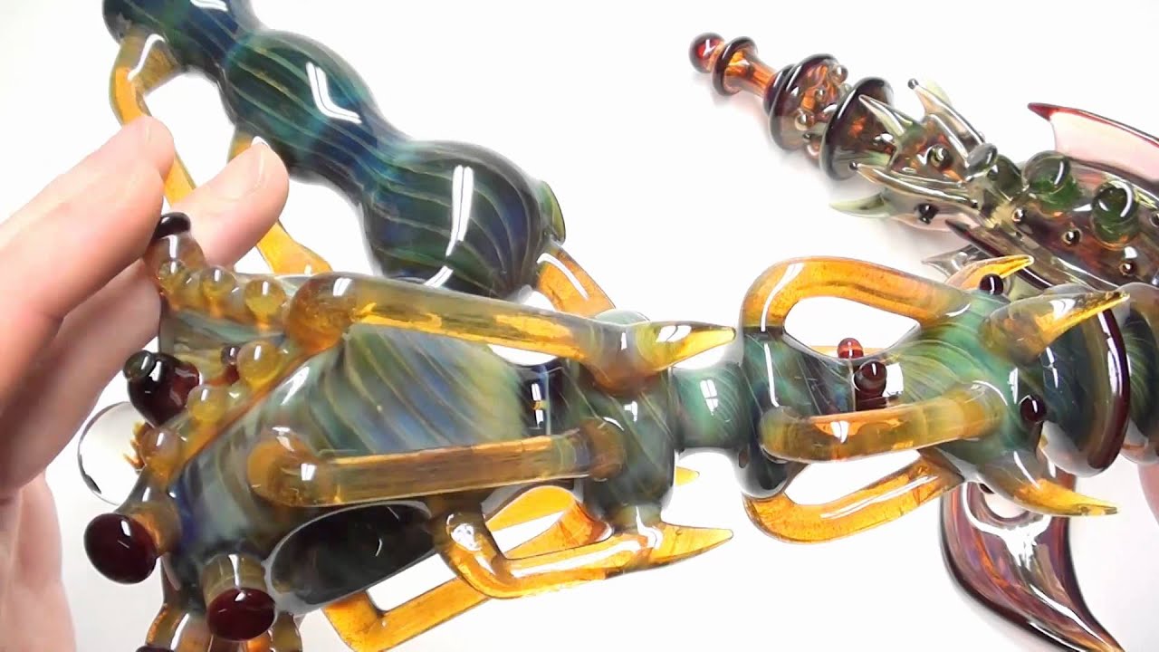 Glass Ray Gun pipes