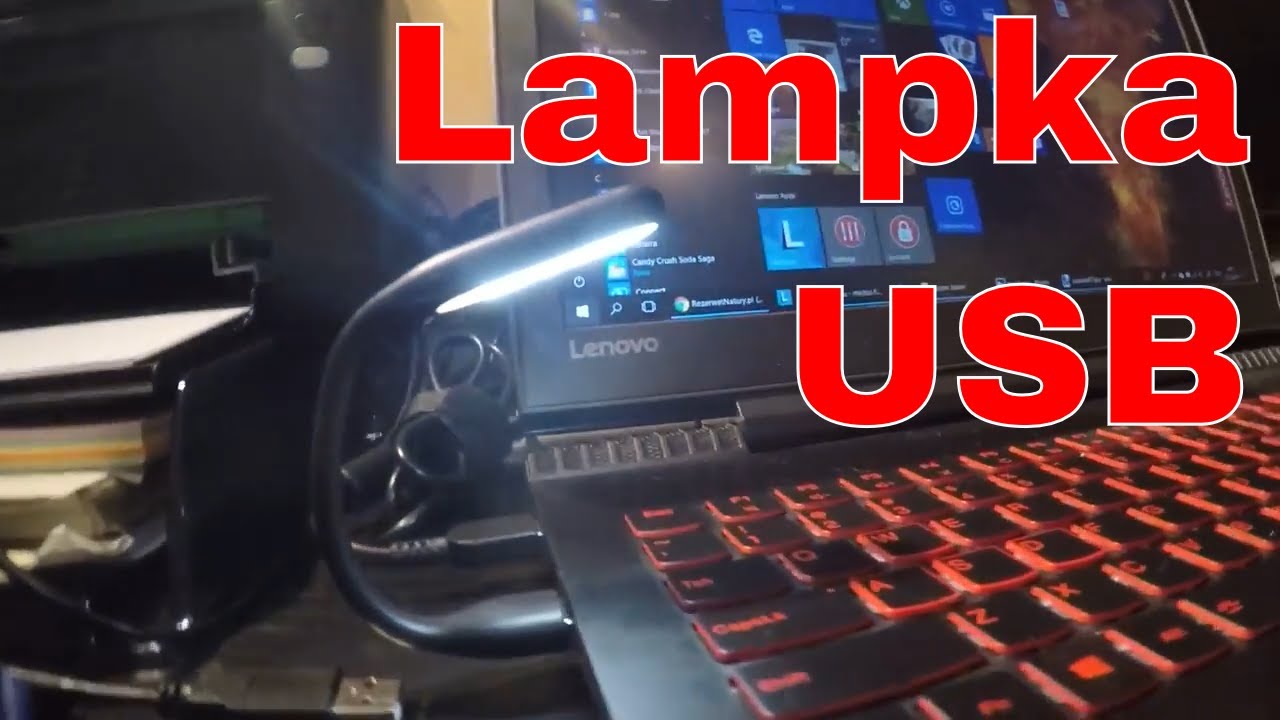 Lampka usb za 0,50 $ z Aliexpress