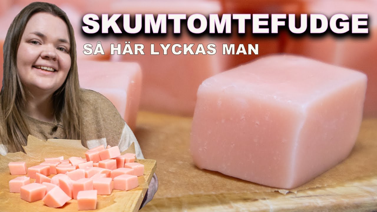 Anledningen varför många misslyckas med skumtomtefudge och så här lyckas du