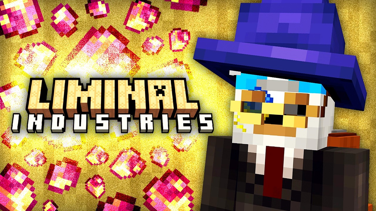 Minecraft Liminal Industries | YOU'RE A WIZARD NIK! #7 [Modded Questing Survival]