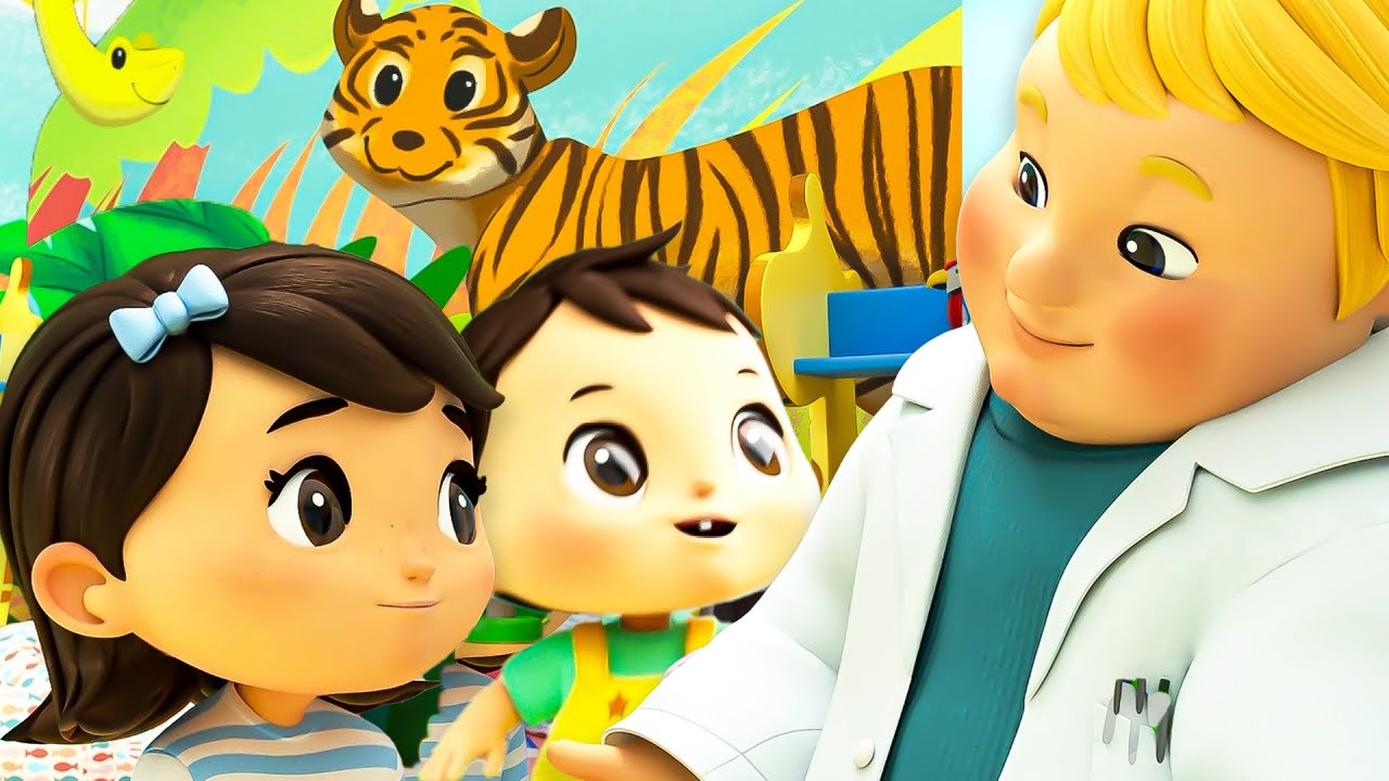 NIEUW Dokter lied! Laten We Gaan! | Lellobee Nederlands | Kinderliedjes | Leervideo's voor kinderen