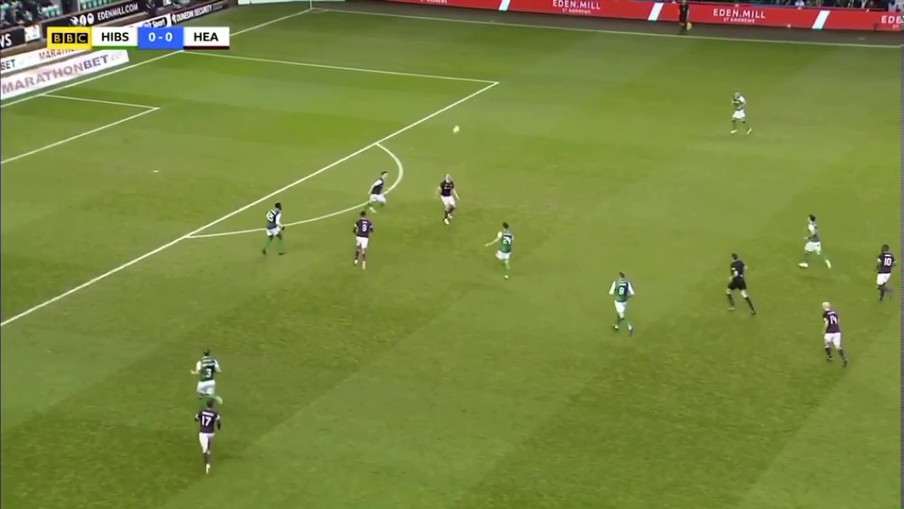 Hibs 0-1 Hearts Olly Lee Goal