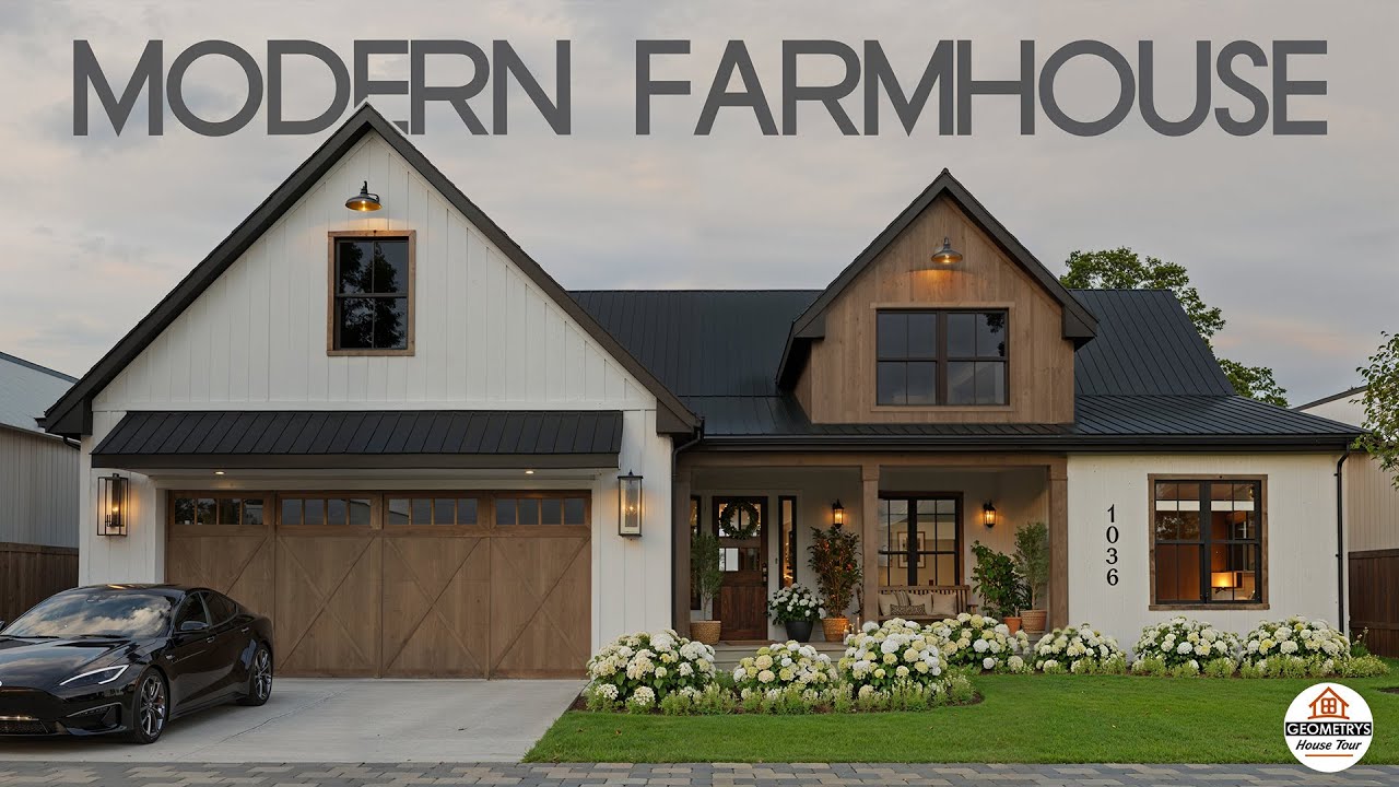 The 3-Bedroom Texas Modern Farmhouse Everyone Wants in 2025 | 55x47 ft