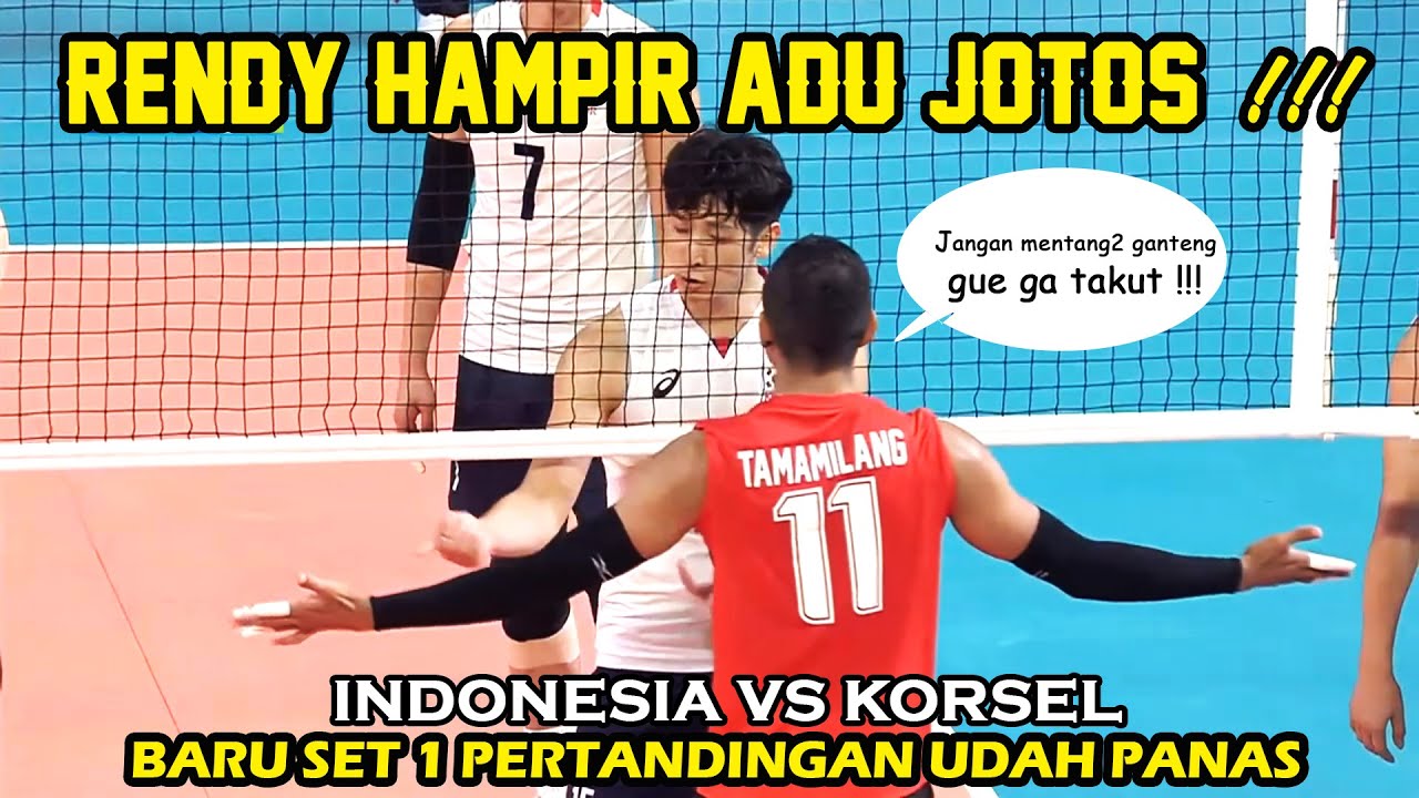 BARU MAIN UDAH RIBUT - INDONESIA VS KORSEL SET 1 ASIAN GAMES 2018