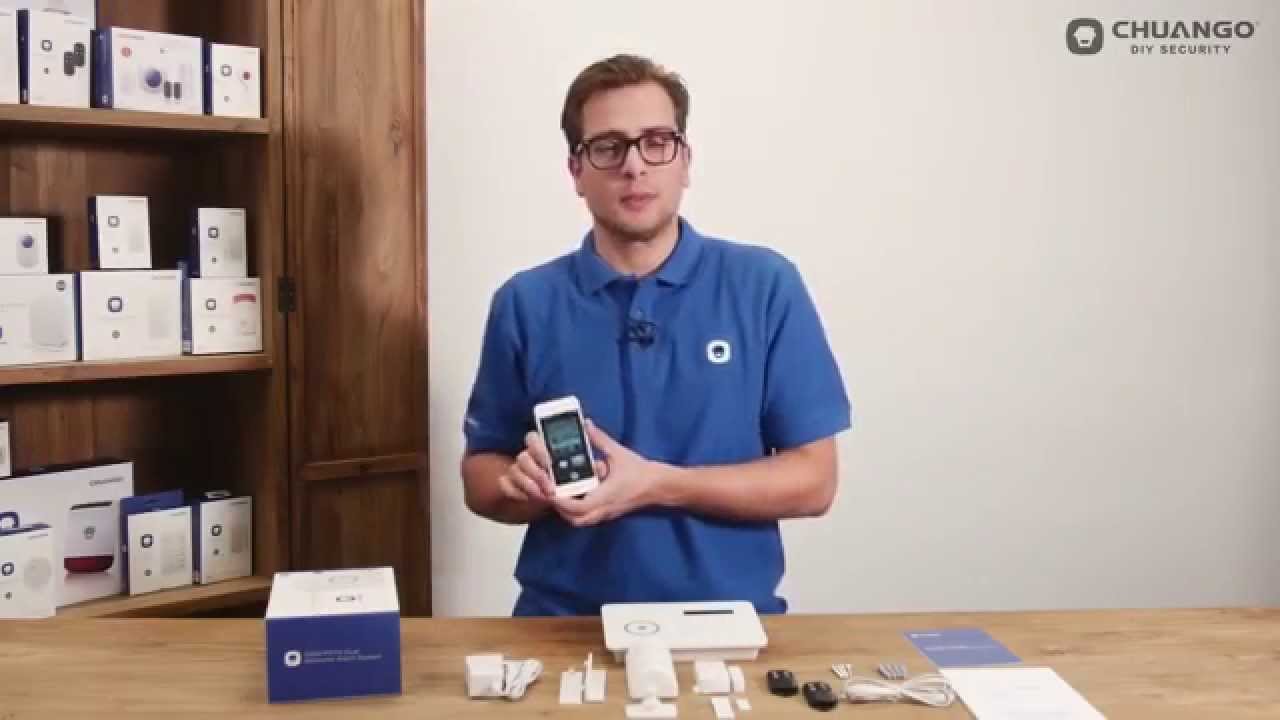 Chuango Open Box Video -- B11 GSM/PSTN Alarm System