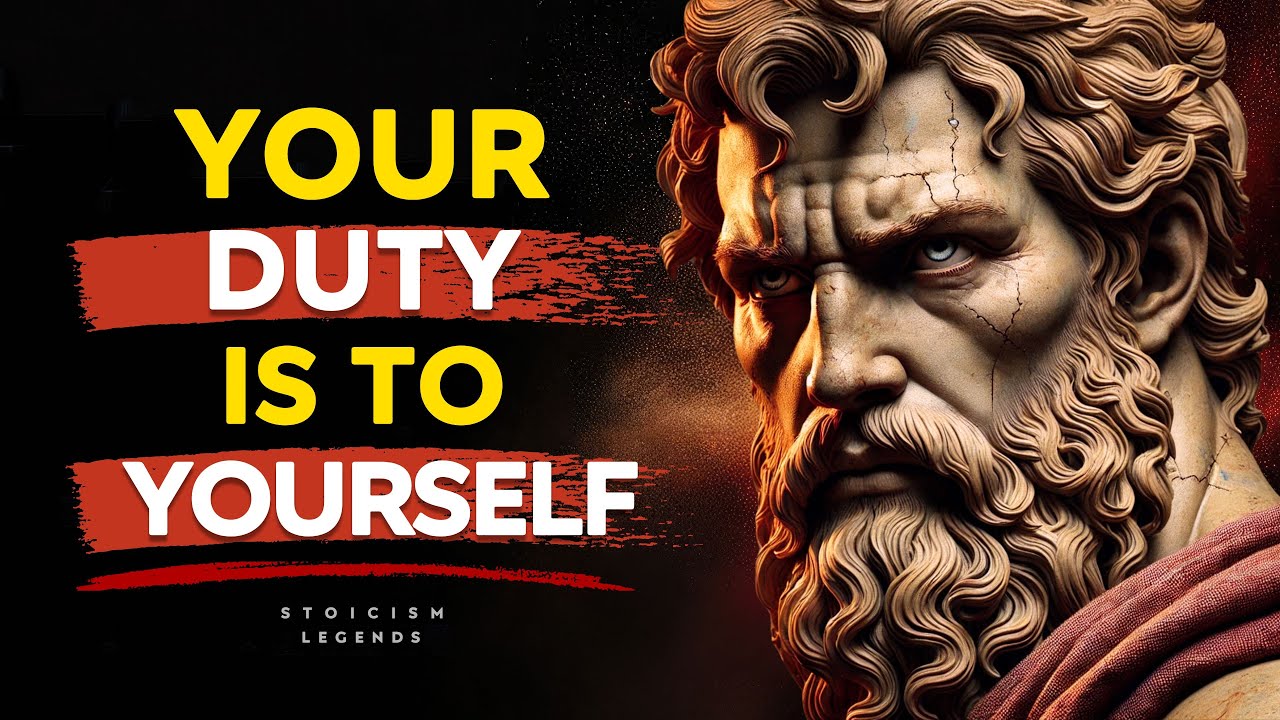 Your Duty Is To Yourself - Stoic Philosophy Stoicism Legends Marcus Aurelius