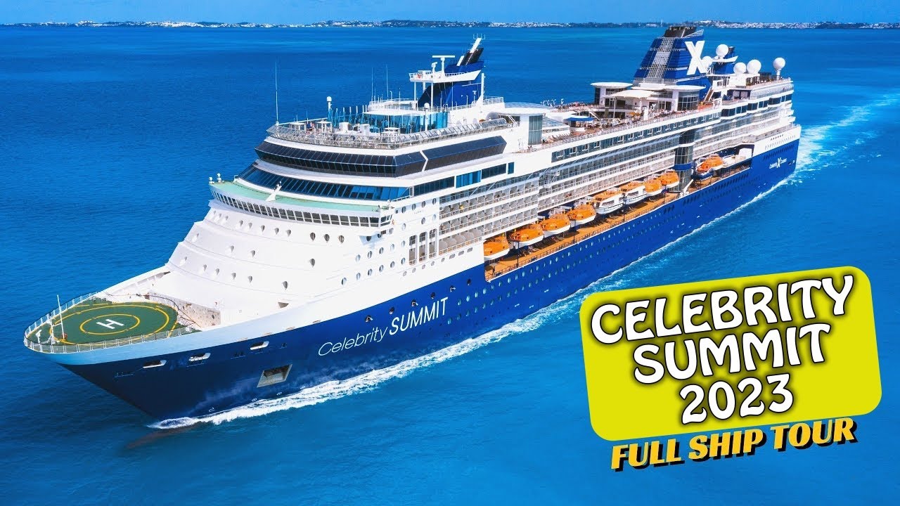 Celebrity Summit cruise ship tour 2023