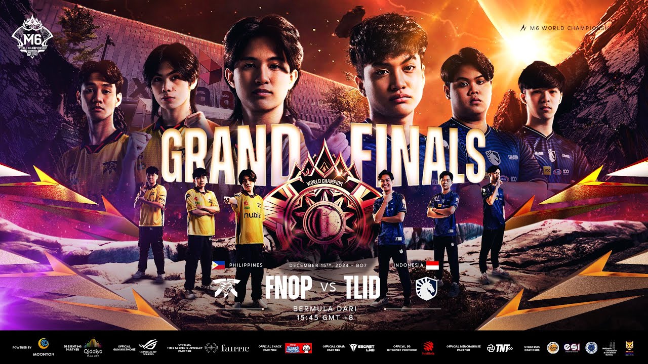 🔴 SIARAN LANGSUNG | Kejohanan Dunia MLBB M6 | Grand Final