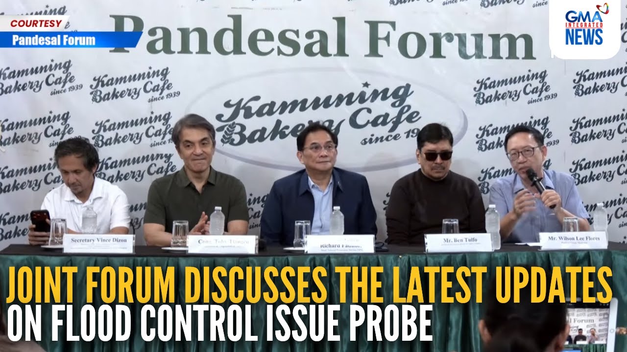 FULL - Joint forum discusses the latest updates on flood control issue probe | GMA Integrated News