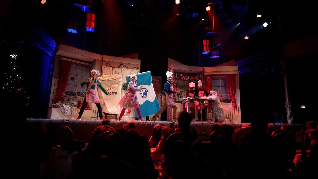 „Die Weihnachtsbäckerei“ – Das Musical mit den Liedern von Rolf Zuckowski im Schmidts Tivoli