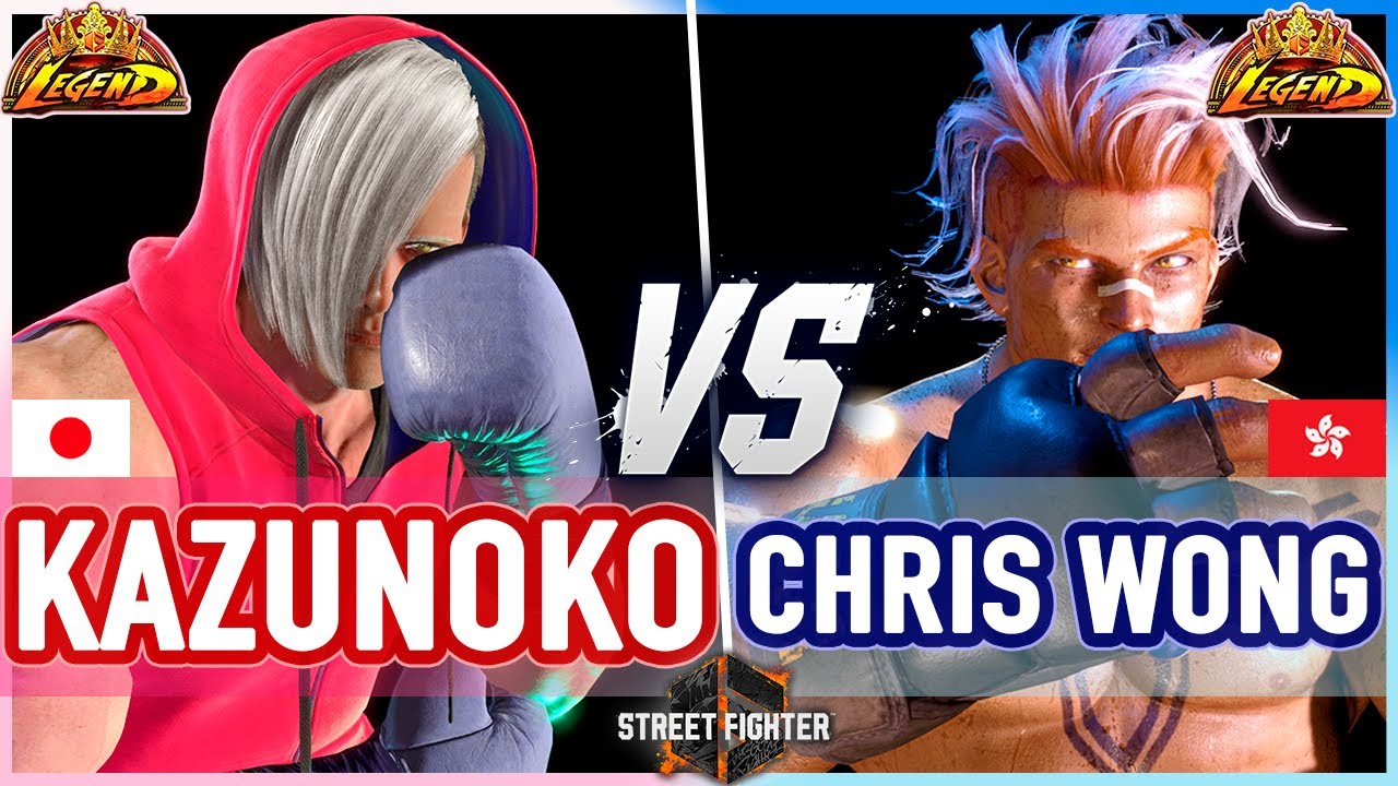 SF6 🔥 Kazunoko (Ed) vs Chris Wong (Luke) 🔥 Street Fighter 6
