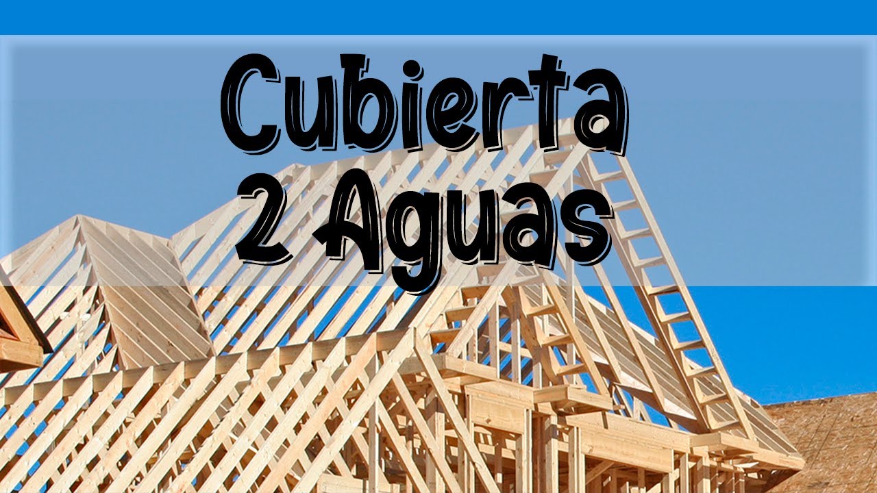Cálculo de superficie Cubierta 2 aguas