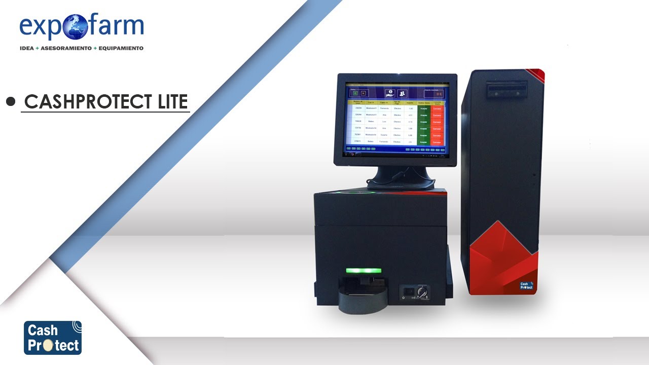 CashProtect. Sistema de gesti&oacute;n de efectivo | Expofarm